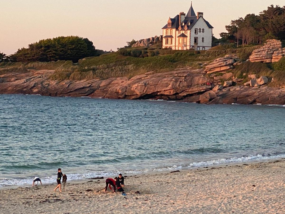 Studio Tregastel Plage A 20 Metres Exterior foto