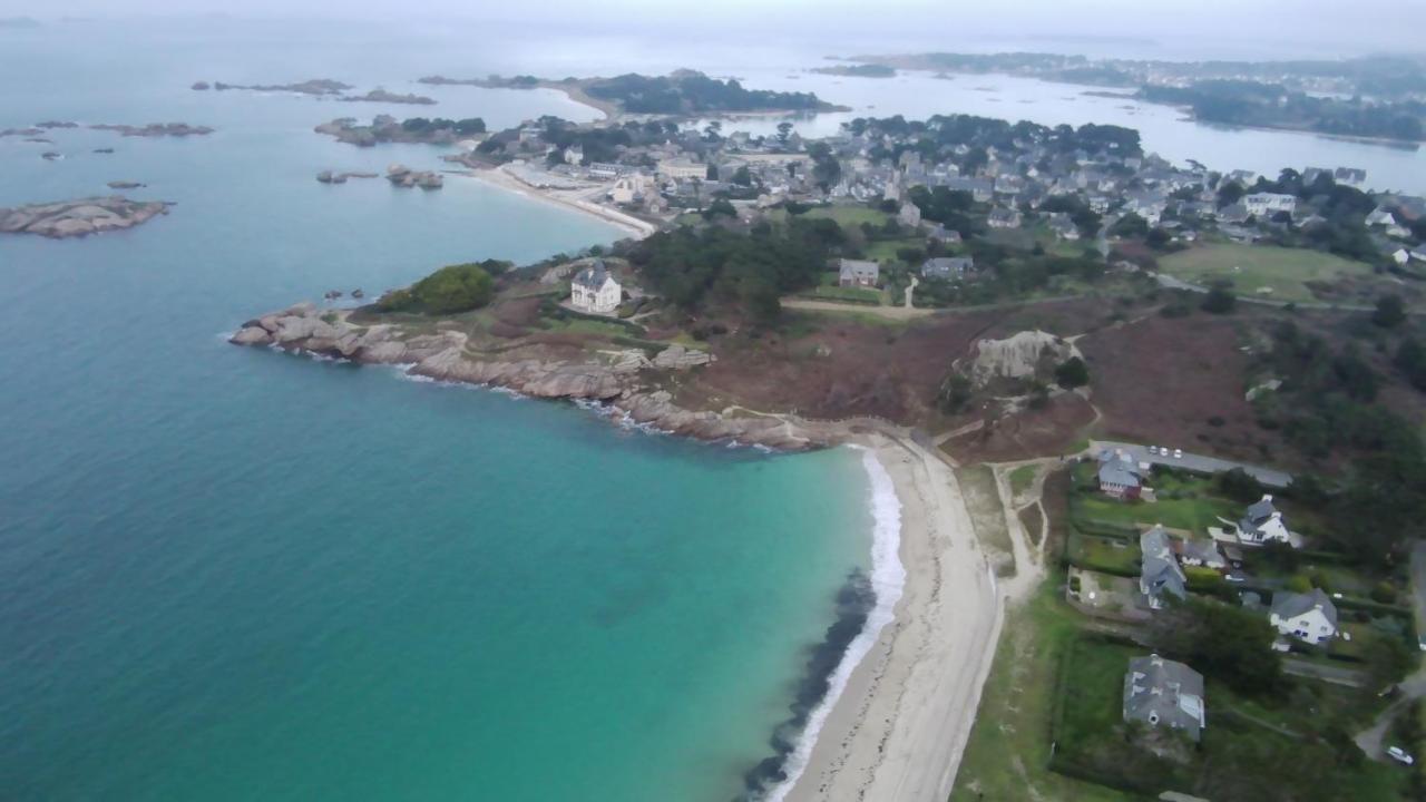 Studio Tregastel Plage A 20 Metres Exterior foto